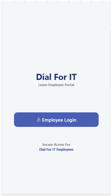 Leave Management App – Mobile (PowerApps Template)