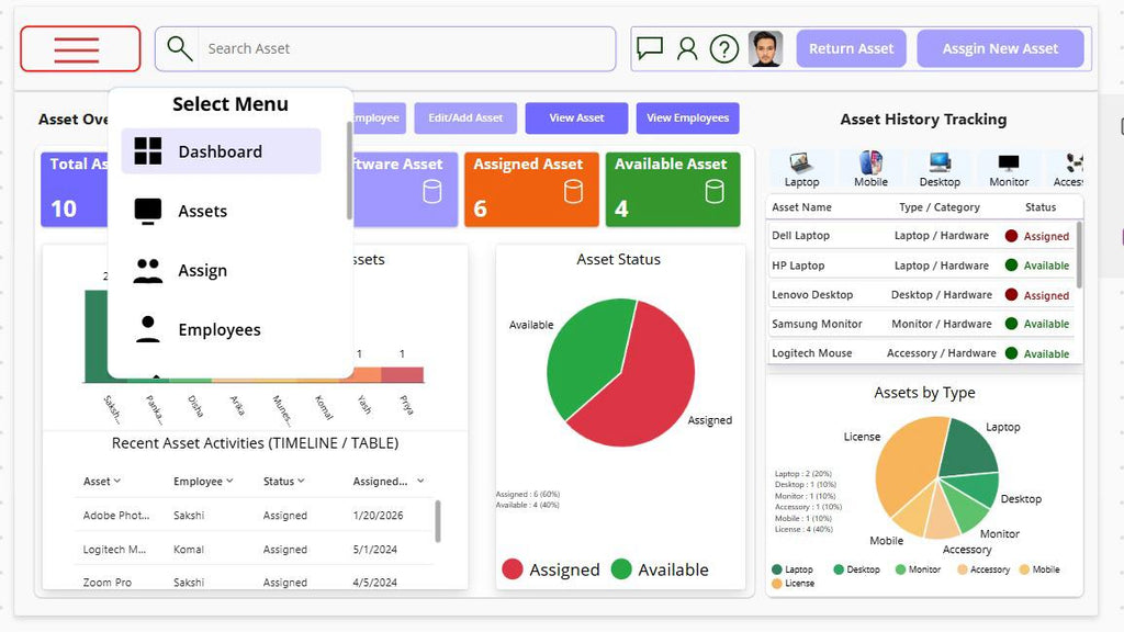 Asset Management - PowerApp Ready to Use App File