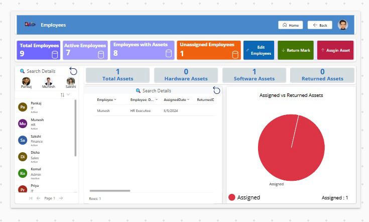 Asset Management - PowerApp Ready to Use App File