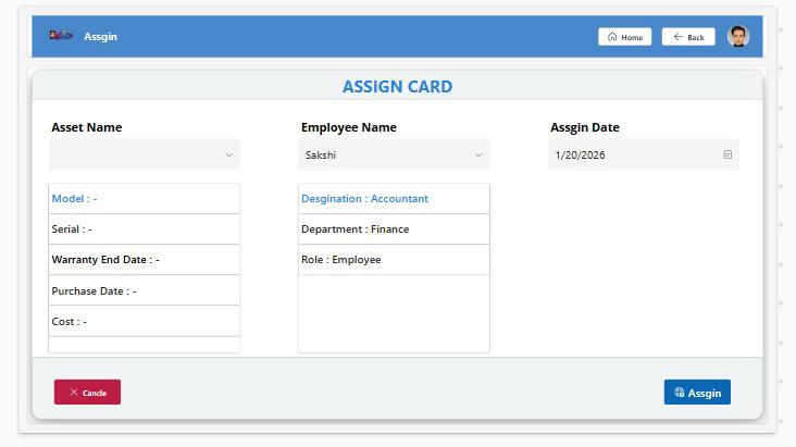 Asset Management - PowerApp Ready to Use App File