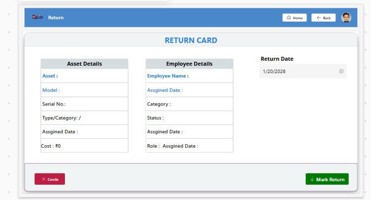 Asset Management - PowerApp Ready to Use App File